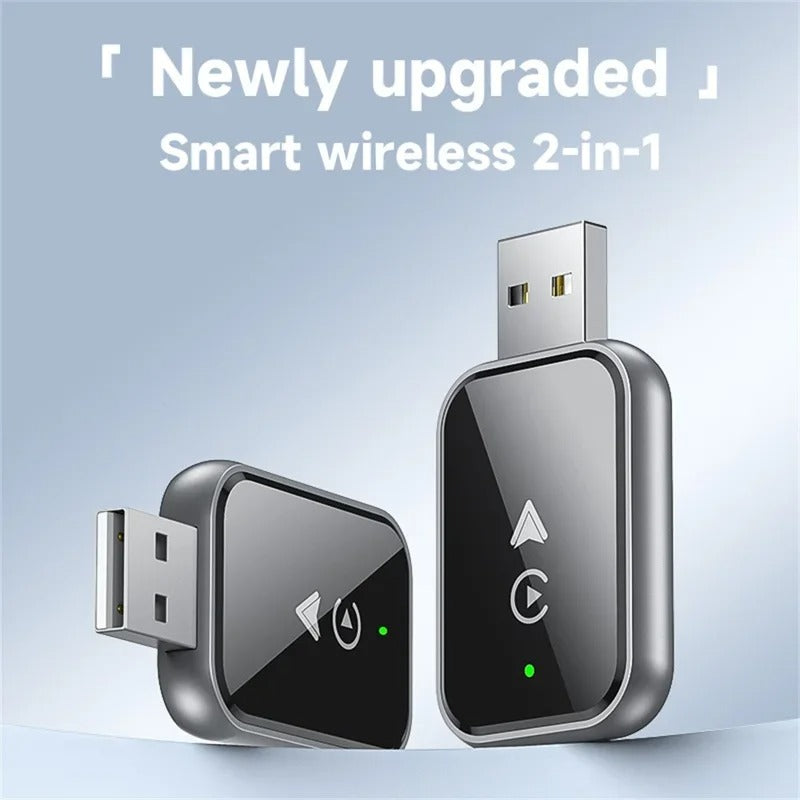 Wireless CarPlay USB Adapter Dongle - Effortless IOS Mirroring For Cars
