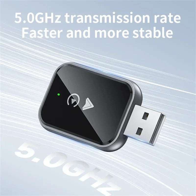 Wireless CarPlay USB Adapter Dongle - Effortless IOS Mirroring For Cars