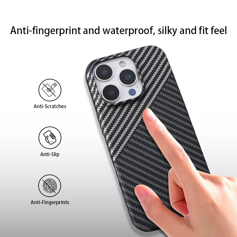 XE Carbon Fiber Premium High Quality Case For iPhone Series