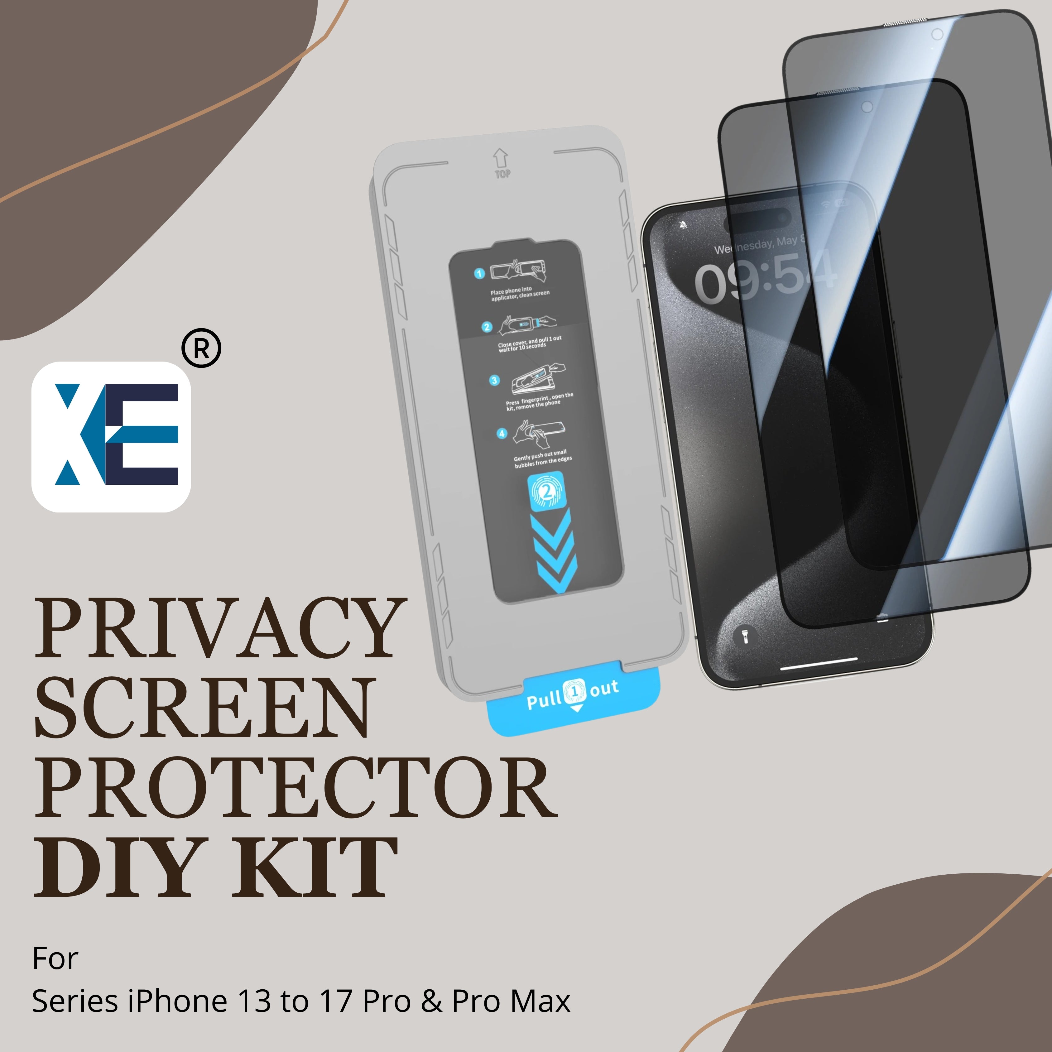 XE - Privacy Screen Protector for 13 , 14 , 15 , 16 & 17 Pro Series