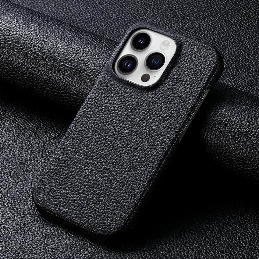 XE Premium Leather Case For iPhone 12 - 17 Pro & Pro Max