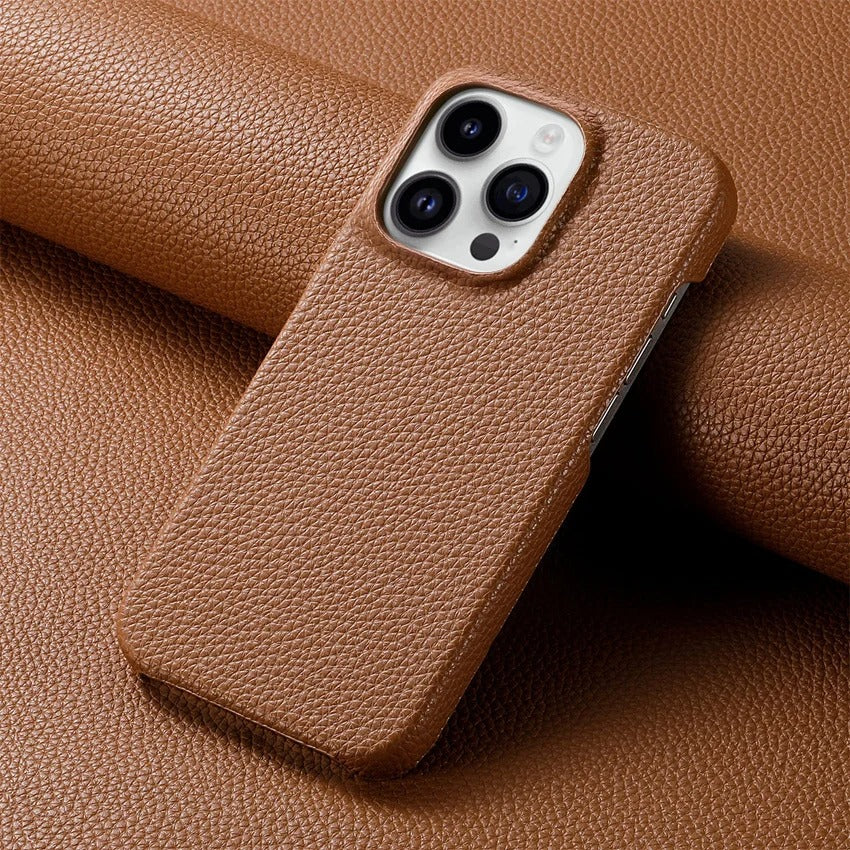 XE Premium Leather Case For iPhone 12 - 17 Pro & Pro Max
