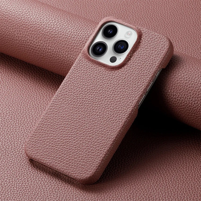 XE Premium Leather Case For iPhone 12 - 17 Pro & Pro Max
