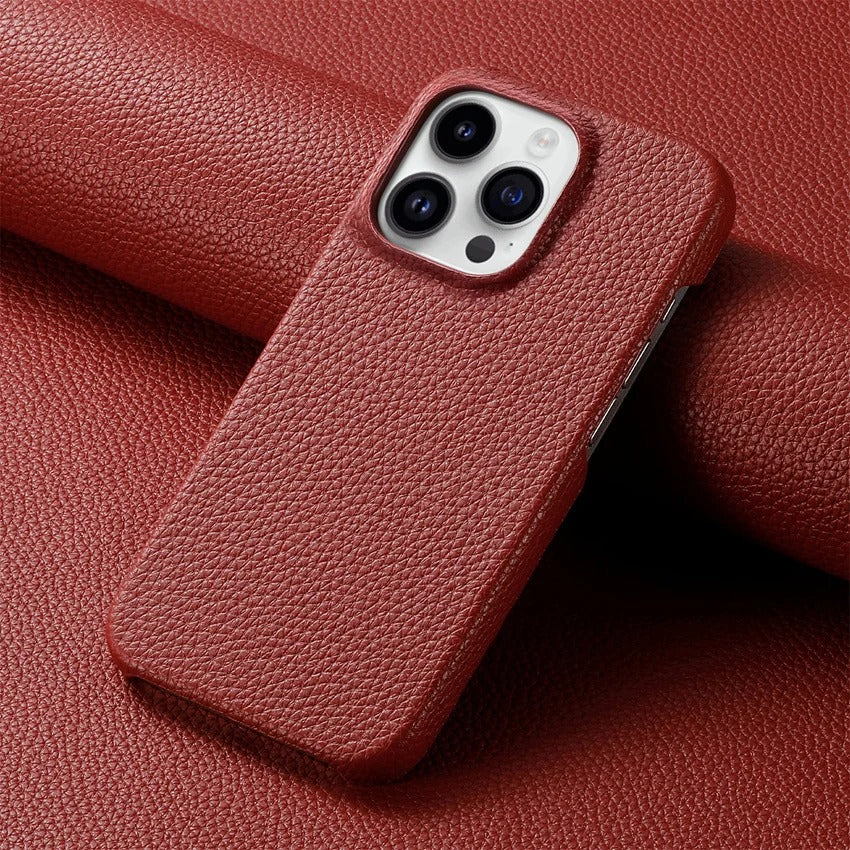 XE Premium Leather Case For iPhone 12 - 17 Pro & Pro Max